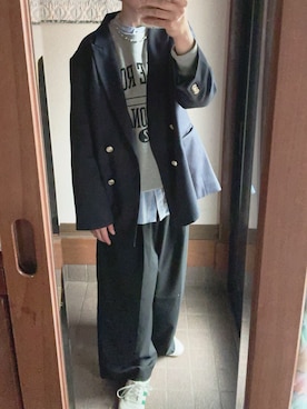 「Knuth Marf（クヌースマーフ）のアイテム」を使った、emmaさん（レディース・162cm）の春コーディネート