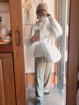 「green label relaxing（グリーンレーベルリラクシング）のアイテム」を使った、emmaさん（レディース・162cm）の秋コーディネート