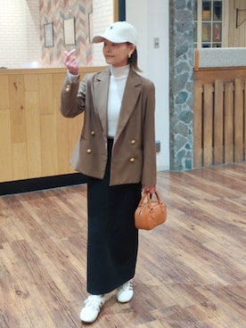 もぐさん(レディース・153cm)の春コーディネート