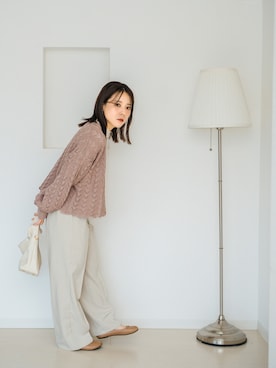 「Amourire（アムリール）のアイテム」を使った、yumi.さん（レディース・151cm）の夏コーディネート