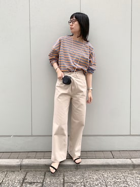 TOKUMURA_161cmさん（レディース・161cm）の春コーディネート