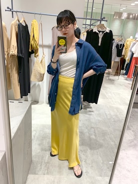 TOKUMURA_161cmさん（レディース・161cm）の春コーディネート