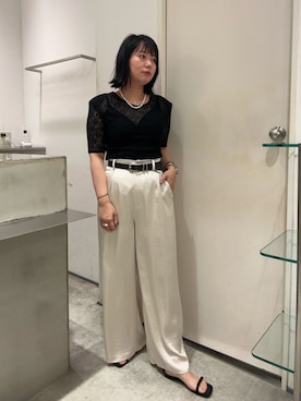 TOKUMURA_161cmさん(レディース・161cm)の夏コーディネート