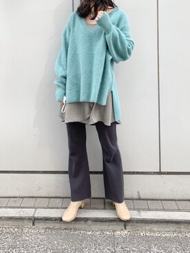 TOKUMURA_161cmさん（レディース・161cm）の秋コーディネート