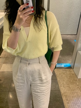 TOKUMURA_161cmさん（レディース・161cm）の夏コーディネート