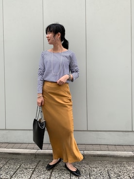 TOKUMURA_161cmさん（レディース・161cm）の秋コーディネート