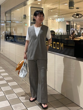 TOKUMURA_161cmさん(レディース・161cm)の夏コーディネート