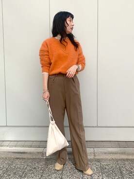 TOKUMURA_161cmさん（レディース・161cm）の秋コーディネート