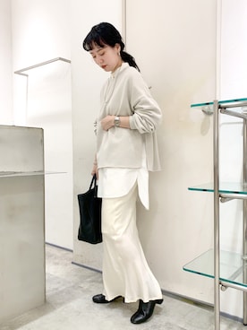 TOKUMURA_161cmさん（レディース・161cm）の秋コーディネート