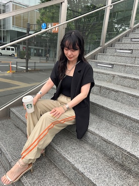TOKUMURA_161cmさん(レディース・161cm)の夏コーディネート