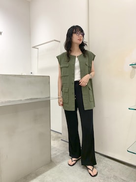 TOKUMURA_161cmさん（レディース・161cm）の夏コーディネート