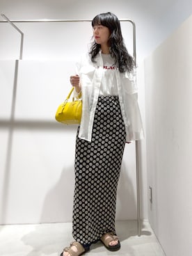 「MARLON FIRENZE（マーロンフィレンツェ）のアイテム」を使った、TOKUMURA_161cmさん（レディース・161cm）の春コーディネート