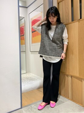 TOKUMURA_161cmさん（レディース・161cm）の秋コーディネート