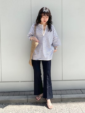 TOKUMURA_161cmさん（レディース・161cm）の夏コーディネート