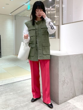 TOKUMURA_161cmさん(レディース・161cm)の冬コーディネート