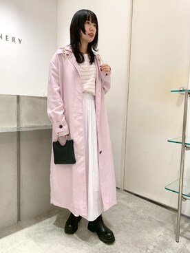 「TELA（テラ）のアイテム」を使った、TOKUMURA_161cmさん（レディース・161cm）の冬コーディネート