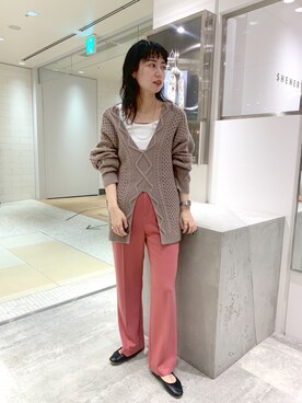 TOKUMURA_161cmさん（レディース・161cm）の秋コーディネート