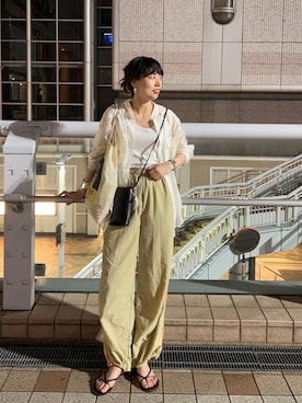 TOKUMURA_161cmさん（レディース・161cm）の夏コーディネート