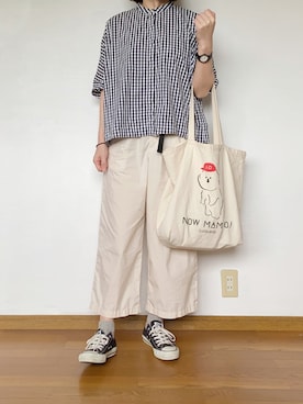 「CLASKA Gallery & Shop "DO"（クラスカ ギャラリー＆ショップ　ドー）のアイテム」を使った、あか＊さん（レディース・161cm）の夏コーディネート