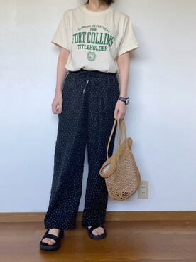 あか*さん(レディース・161cm)の夏コーディネート