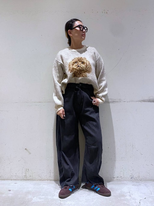 DOGアソートニットプルオーバー（ニット/セーター）｜niko and