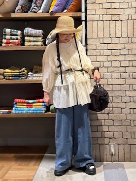 「旅行」｜K2aさん（レディース・161cm）の春コーディネート