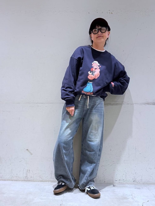 POPEYE(TM)】CHARACTER PRINT SWEATSHIRT（スウェット）｜niko and