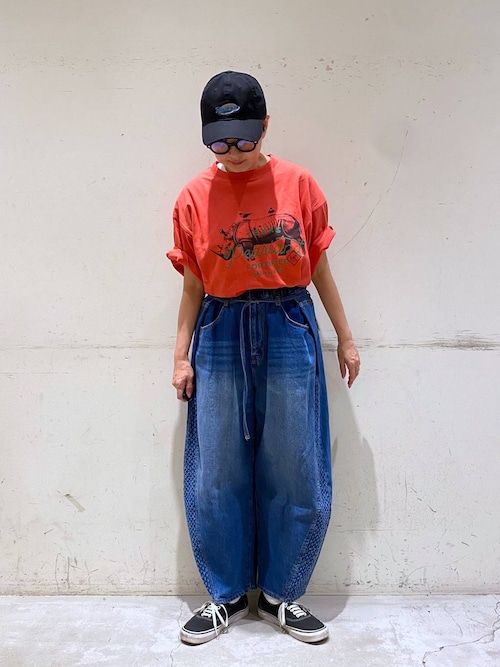 セール】【NKJ 2025SS】BELT BARREL DENIM（デニムパンツ