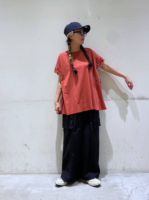 セール】サイドシャーリングフリルプルオーバー（Tシャツ