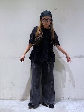 「アイテム（帽子）」を使った、K2aさん（レディース・161cm・50代）の秋コーディネート