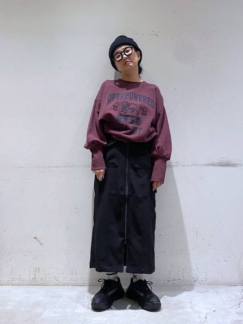 セール】【MODE NORM CORE]】マトンスリーブスウェットプルオーバー