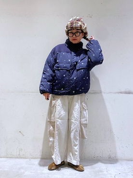 「クリスマス」｜「アイテム（ジャケット/アウター）」を使った、K2aさん（レディース・161cm）の冬コーディネート