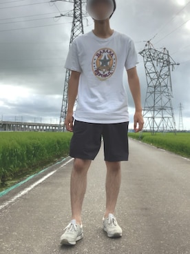 「さんぽ」｜ball boyさん（メンズ・178cm）の夏コーディネート