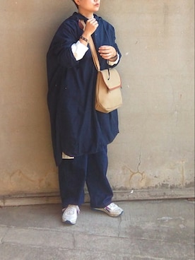 「Veritecoeur（ヴェリテクール）のアイテム」を使った、Sachiさん（レディース・152cm）の秋コーディネート