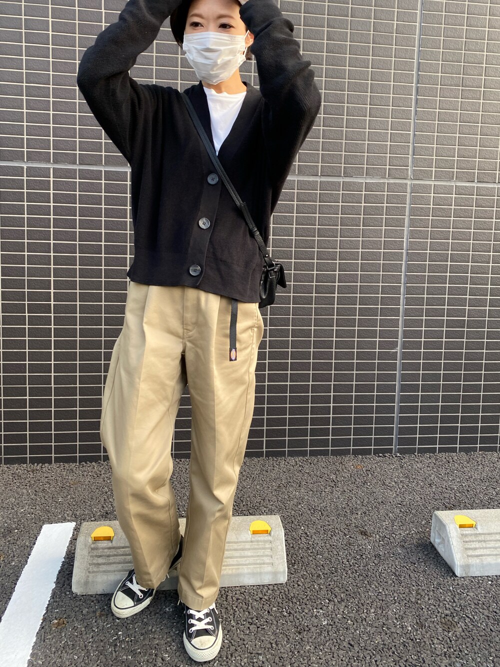 DICKIES × GRAMICCI 別注 G874 ワイドパンツ【M】ベージュ