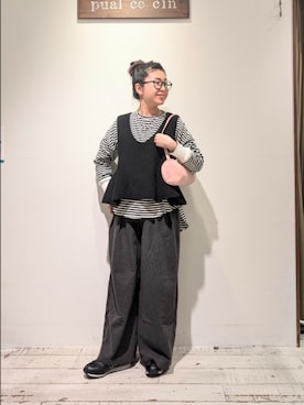 masumoさん（レディース・155cm）の冬コーディネート