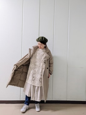 masumoさん（レディース・155cm）の冬コーディネート