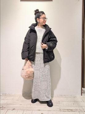 「アイテム（ベスト）」を使った、masumoさん（レディース・155cm）の秋コーディネート
