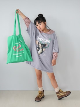 Neneneさん（キッズ・132cm・10代）の秋コーディネート