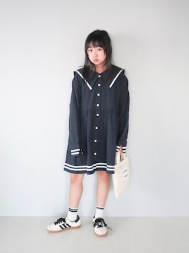 Neneneさん（キッズ・137cm）の冬コーディネート