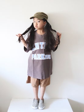 Neneneさん（キッズ・110cm）の春コーディネート