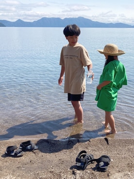 Neneneさん(キッズ・110cm)の夏コーディネート