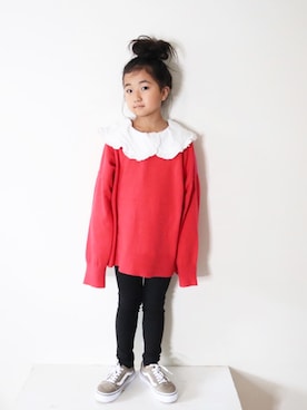 Neneneさん（キッズ・110cm）の冬コーディネート