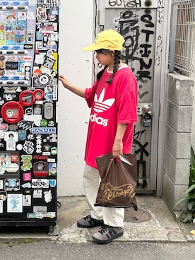 「アイテム（トップス）」を使った、Neneneさん（キッズ・140cm・10代）の春コーディネート