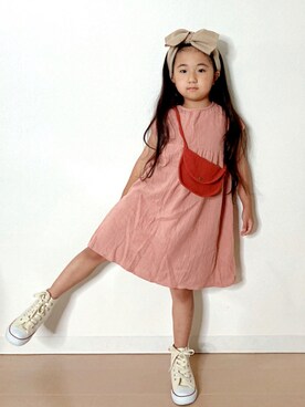 Neneneさん（キッズ・110cm）の夏コーディネート