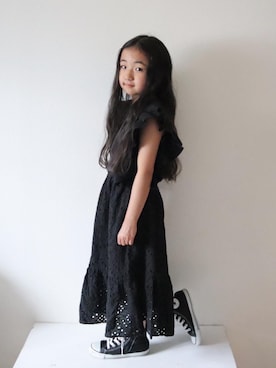 Neneneさん（キッズ・110cm）の春コーディネート