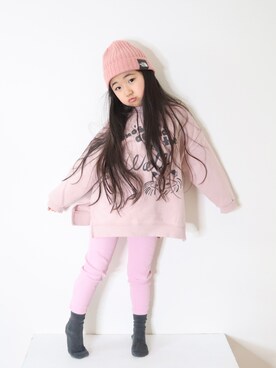 Neneneさん（キッズ・110cm）の冬コーディネート