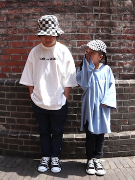 Neneneさん（キッズ・110cm）の春コーディネート