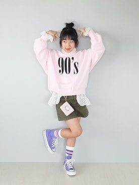 Neneneさん（キッズ・137cm）の春コーディネート