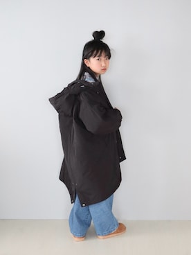 「アイテム（ジャケット/アウター）」を使った、Neneneさん（キッズ・135cm・10代）の冬コーディネート
